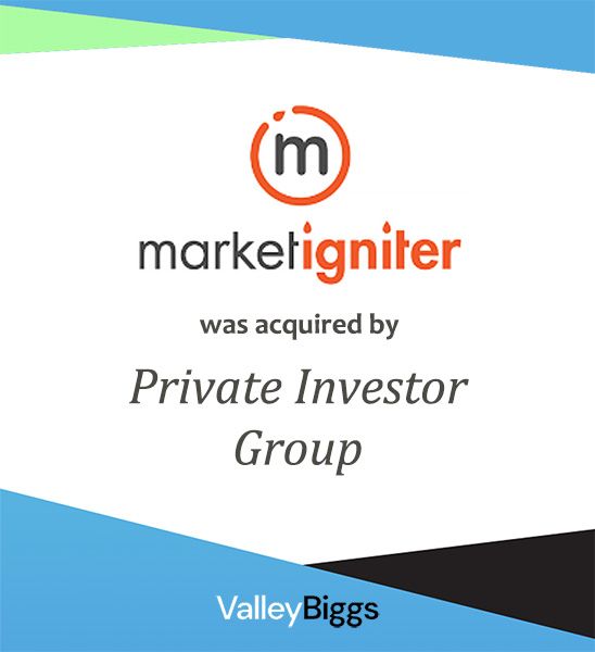 Market Igniter digitl marketing company sold through top M&A Firm