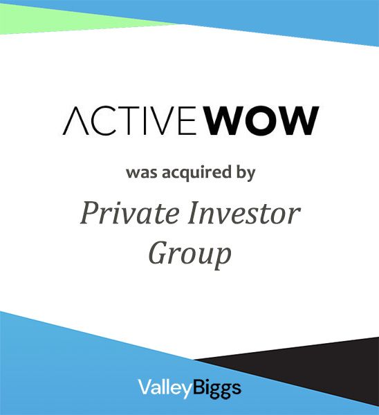 ACTIVEWOW,  business sold by ValleyBiggs