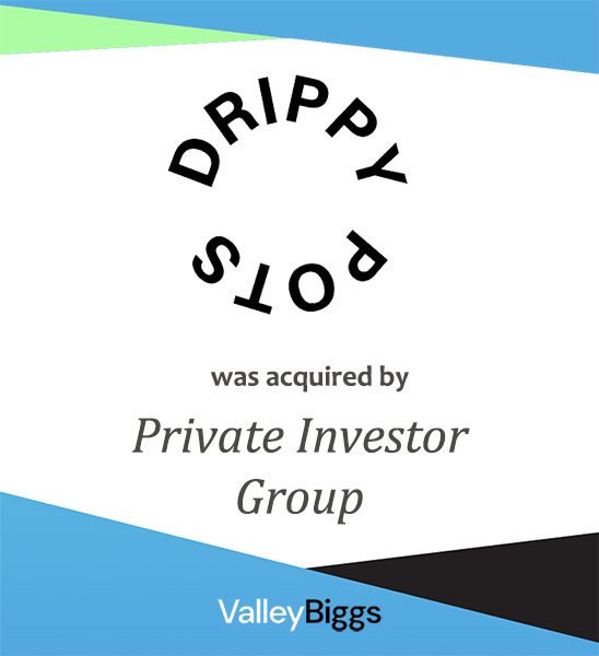 Drippy Pots, sold through top business broker